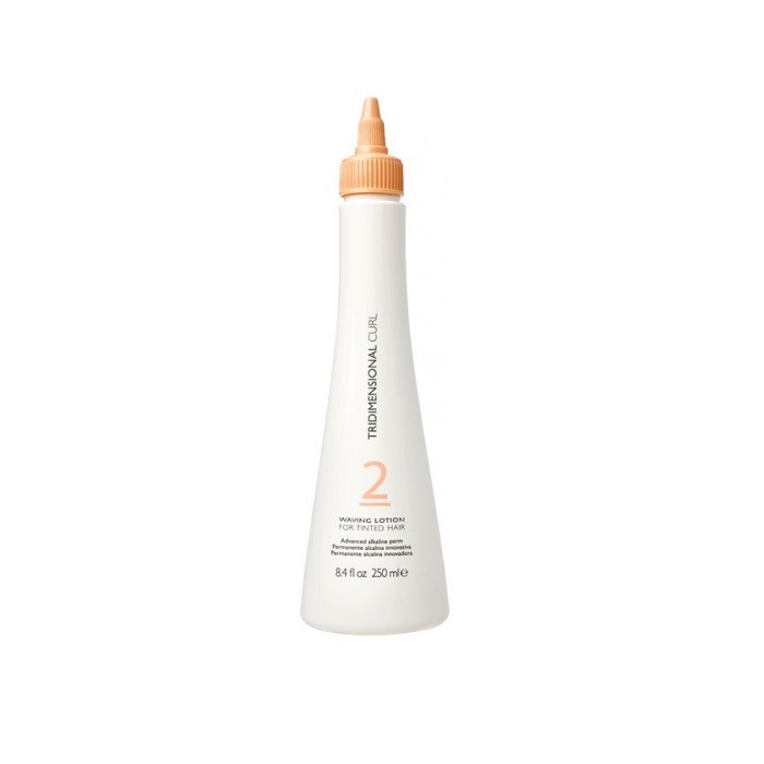 No Inhibition Waving Tridimensional Curl 2 Hair Perm Lotion For Tinted Hair 250ml donna