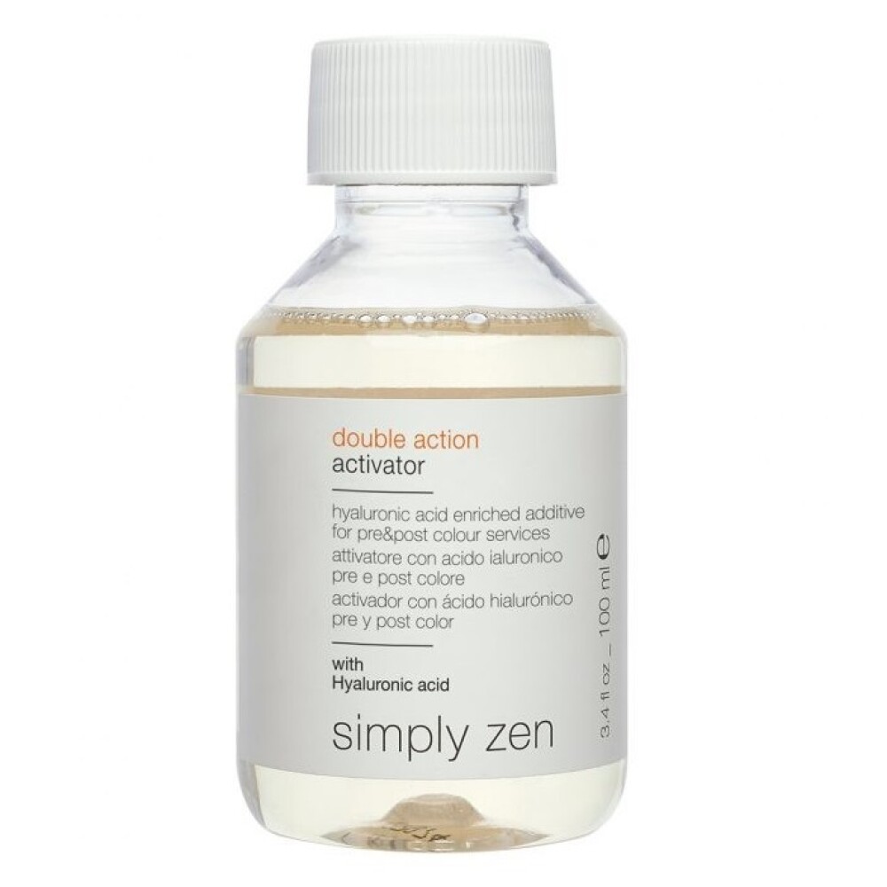 Simply Zen Double Action Hyaluronic Acid LeaveIn Scalp Treatment Lotion For Colour Protection 100ml unisex