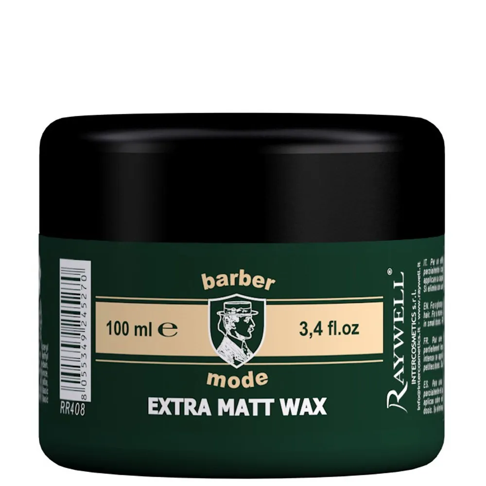 Raywell Barber Mode Hair Styling Wax Matte Finish 100ml unisex