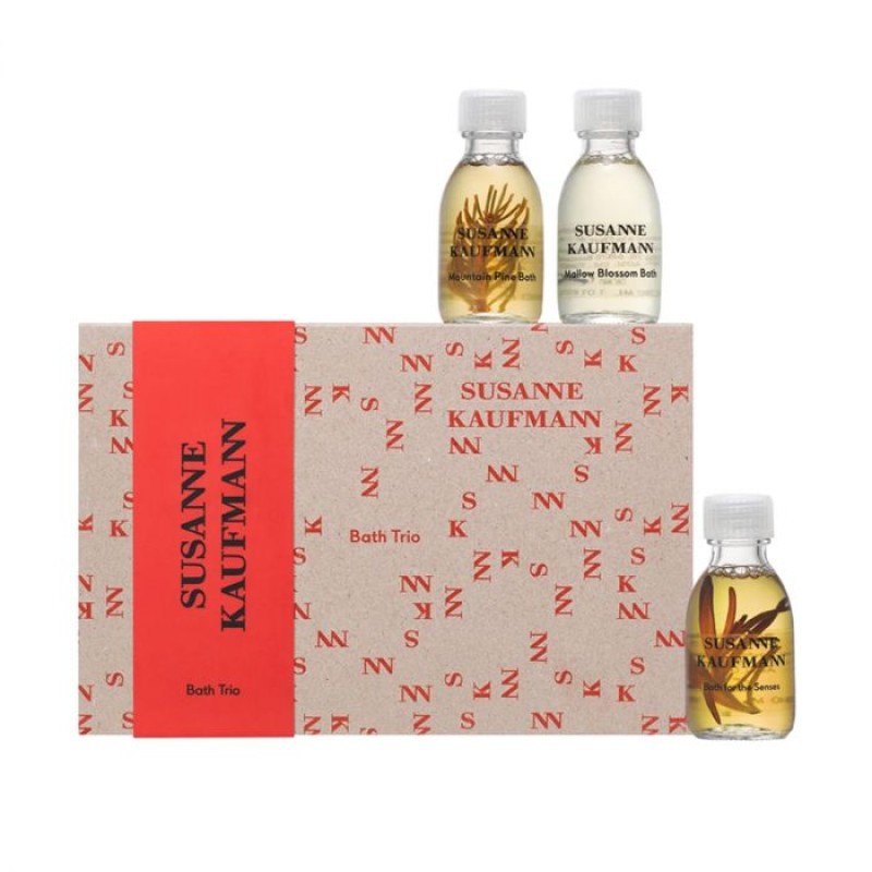 Bath Trio Set Susanne Kaufmann Body Care Bath For The Senses Nourishing Bath Oil 30ml Body Care Bath Mountain Pine Relaxing B