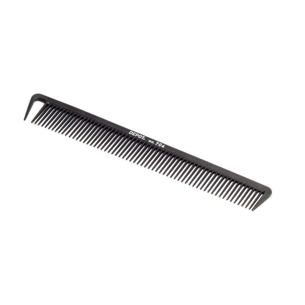 Depot Accessories No 704 Carbon Hair Comb Black donna