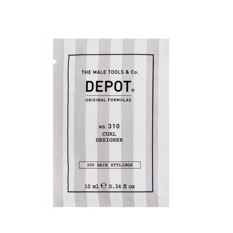 Depot 300 Hair Stylings No 310 UV Filter Hair Styling Cream Flexible Hold 10ml donna