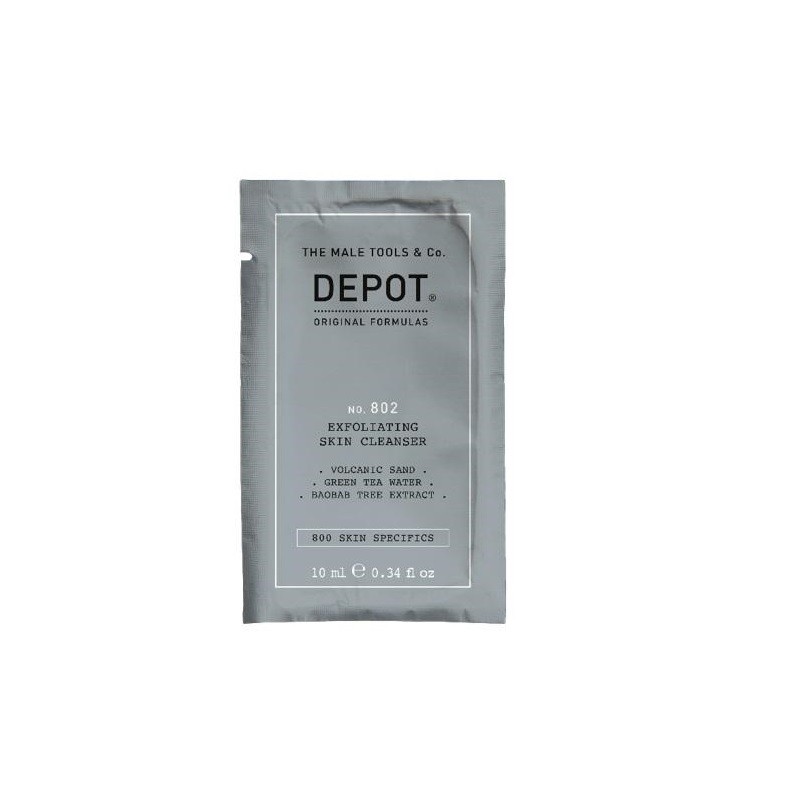 Depot 800 Skin Specifics No 802 Volcanic Sand Exfoliating Cleanser 10ml donna