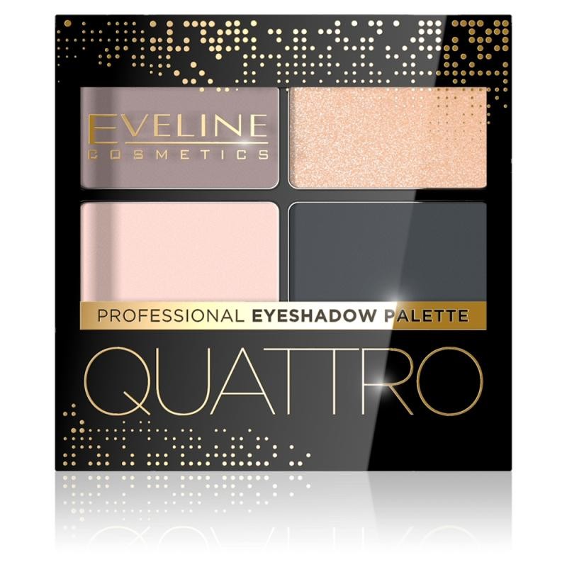 EVELINE Quattro Professional Eyeshadow Palette ombretti 02 72g