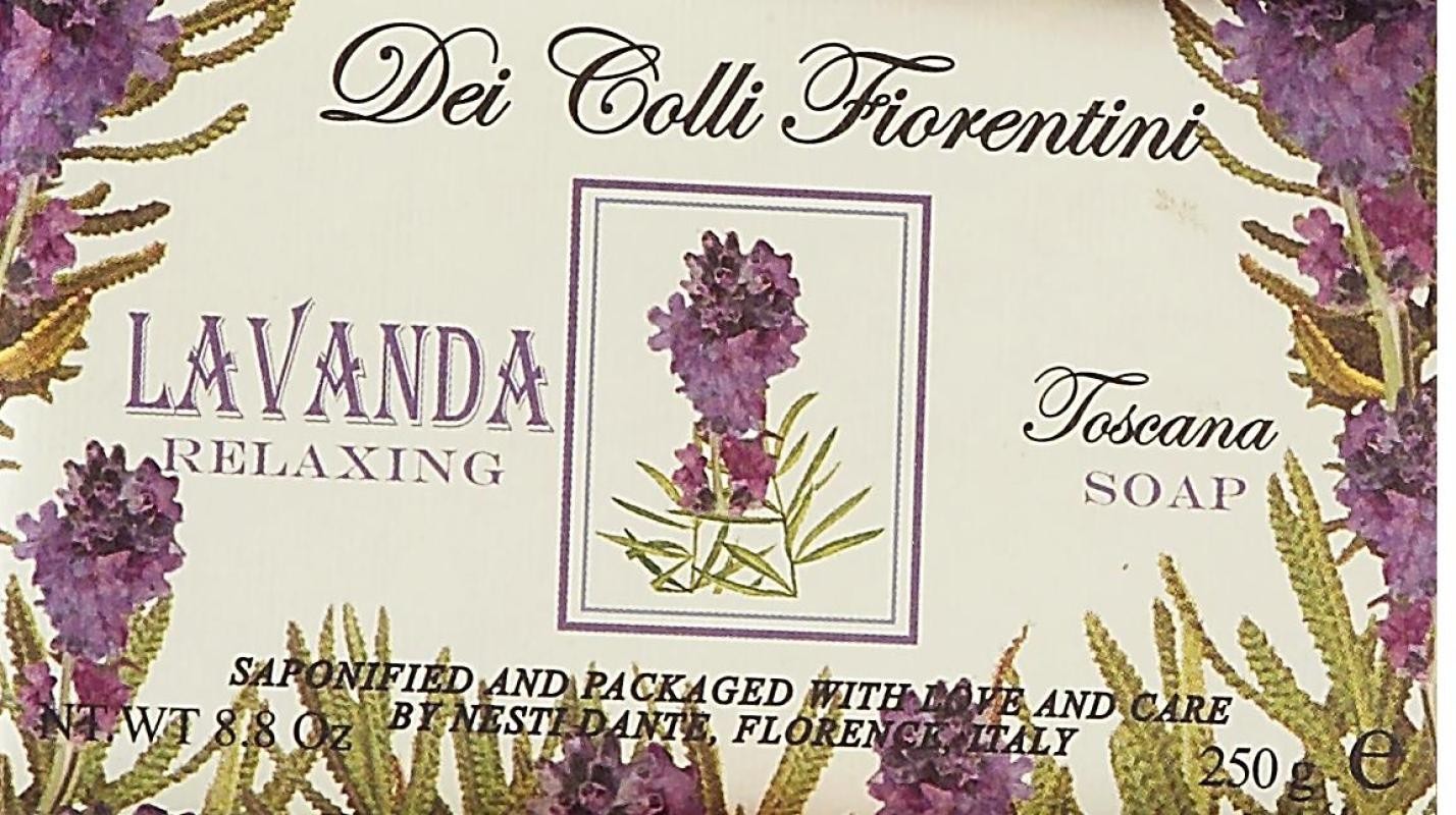 NESTI DANTE Dei Colli Fiorentini Lavanda Sapone da toeletta rilassante 250g
