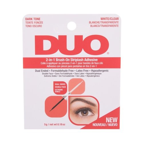 Ardell Duo 2 in 1 Brush On Striplash Colla adesiva per ciglia finte con un pennello 5 g Donna