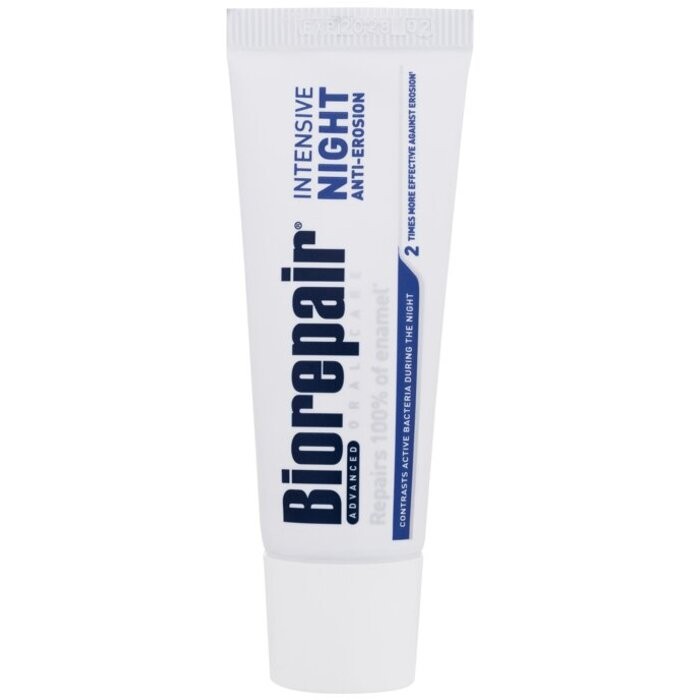 Biorepair Dentifricio Advanced Intensive Night Dentifricio per la protezione notturna dei denti donna 75ml