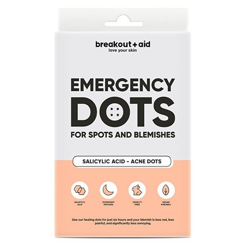 Breakoutaid Emergency Dots Cerotti per acne con acido salicilico 48 pz Donna