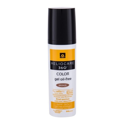 Heliocare 360 COLOR gel oil free bronze donna
