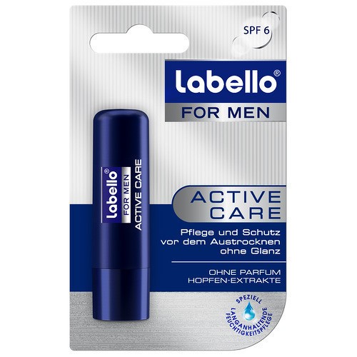 Labello Cura attiva per gli uomini 48g Uomo
