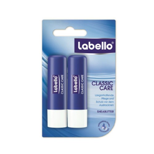 Labello Classic Care Balsamo labbra 2 pezzi donna 48g