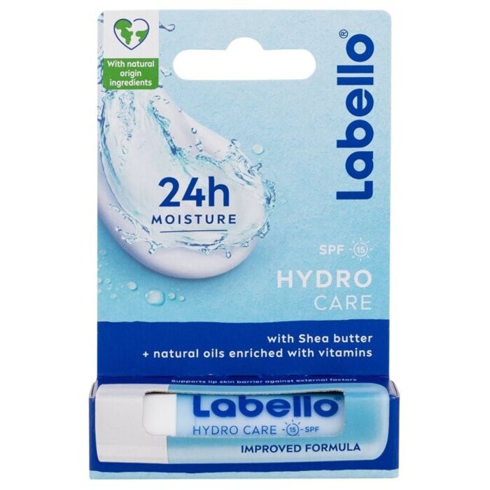 Labello Balsamo labbra idratante 24 ore Hydro Care SPF15 donna 48g