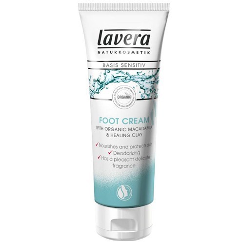 Lavera Crema Piedi Naturale Base Sensibile 75ml 75ml Donna
