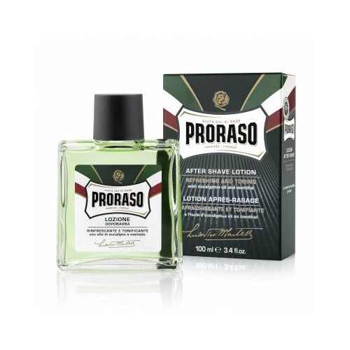 Proraso Green After Shave Lotion Dopobarba rinfrescante con eucalipto uomo 100ml