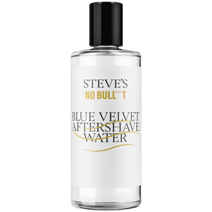 Steves No BullT Acqua dopobarba di velluto blu uomo 100ml