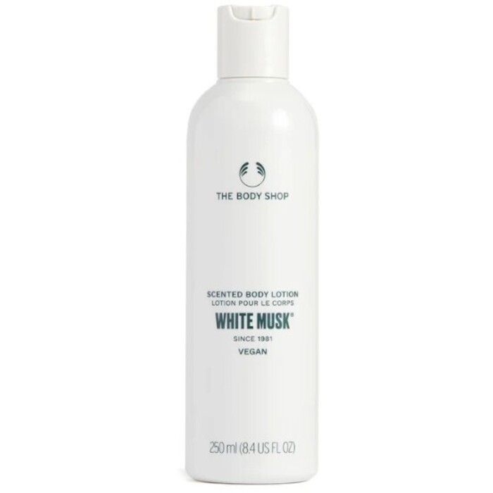 The Body Shop Lozione corpo profumata al muschio bianco Lozione corpo donna 250ml