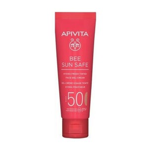 Apivita Bee Sun Hydra Fresh Tinted Face Gel Cream SPF50 50ml Unisex