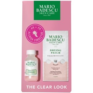 Mario Badescu Grab And Go Set 88ml Drying Lotion 29ml-Facial Spray 59ml