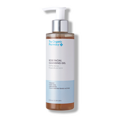 The Organic Pharmacy Double Cleanse Set 250ml Carrot butter Cleanser 50 ml-Rose Facial Cleansing Gel 200 ml