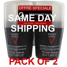 Vichy Homme Roll-On Anti-Transpirant 72H uomo 100ml 2X50