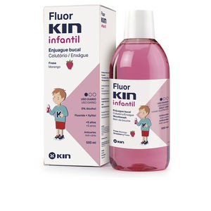 Kin FLUORKIN INFANTIL enjuague bucal anticaries nfresa 500ml unisex 500ml
