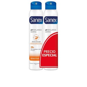 Sanex DERMO SENSITIVE deodorante spray duo 2 x 200ml unisex