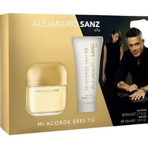 Alejandro Sanz Mi Acorde Eres Tu Eau De Toilette Spray 100ml Set 2 Parti Unisex