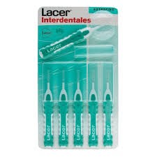 Lacer INTERDENTALES RECTO extrafino surtido 6 u Unisex