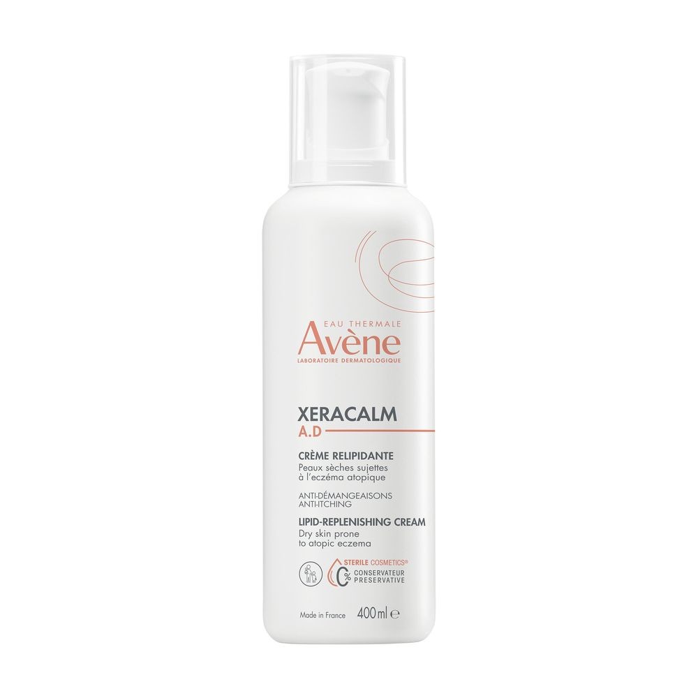 Avne XeraCalm AD LipidReplenishing Cream Crema rilipidante per pelli secche unisex 400ml