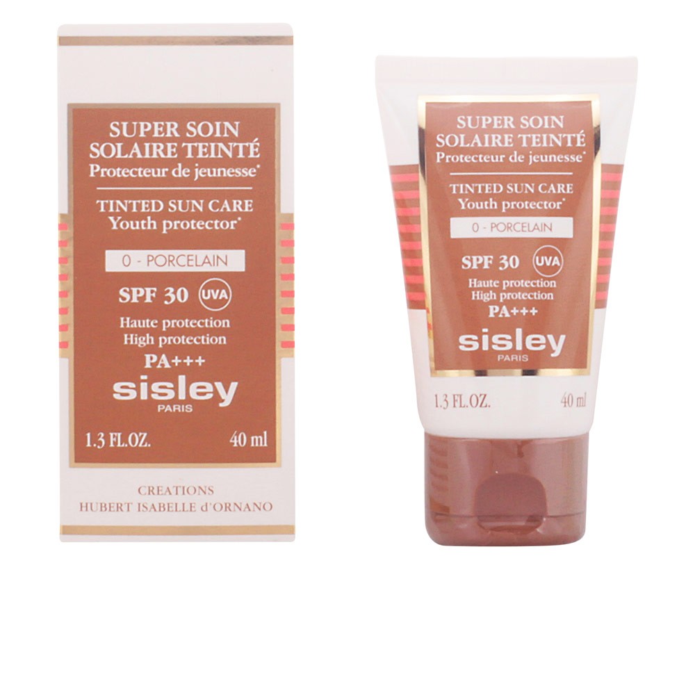 SISLEY SUPER SOIN SOLAIRE TINTED SUN CARE CREMA SPF30 0 PORCELAIN 40ML Donna