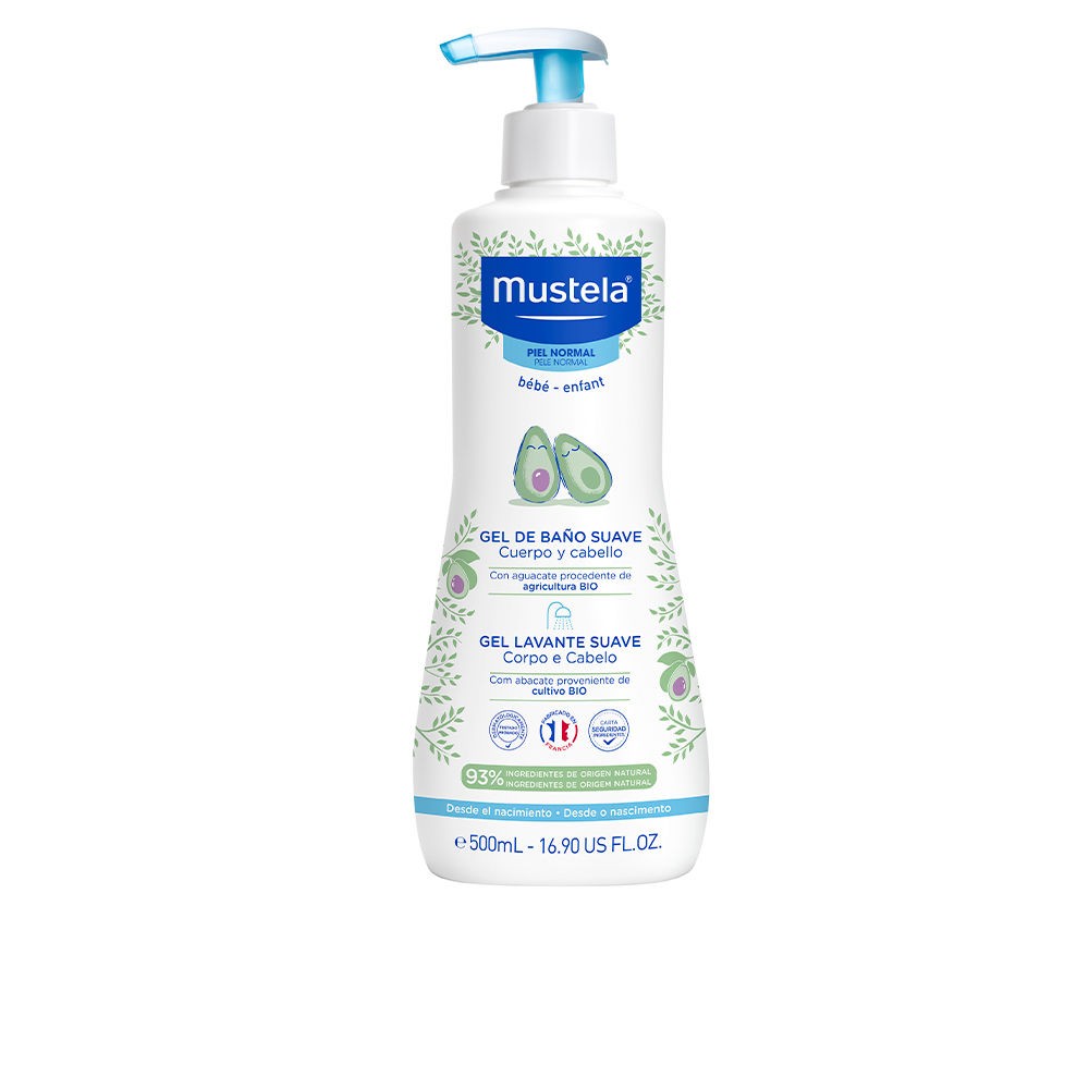 Mustela Gentle Bath Gel 500ml Unisex