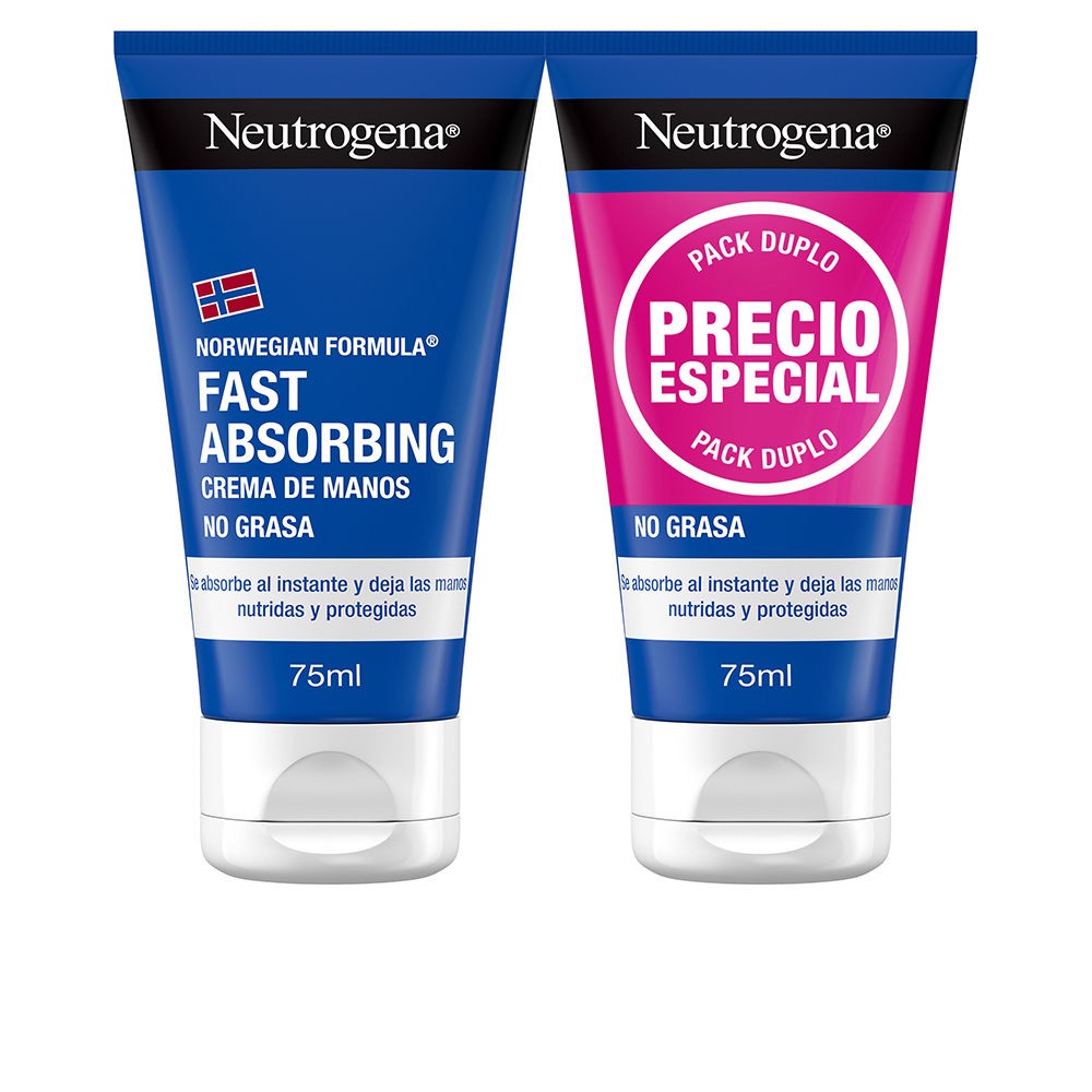 Neutrogena Formula Fast Absorbing Hand 2x75ml Unisex