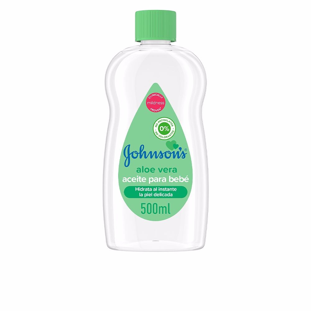 Johnsons Johnson s Baby Oil with Aloe Vera for Babies Instantly moisturizes delicate skin 500ml unisex