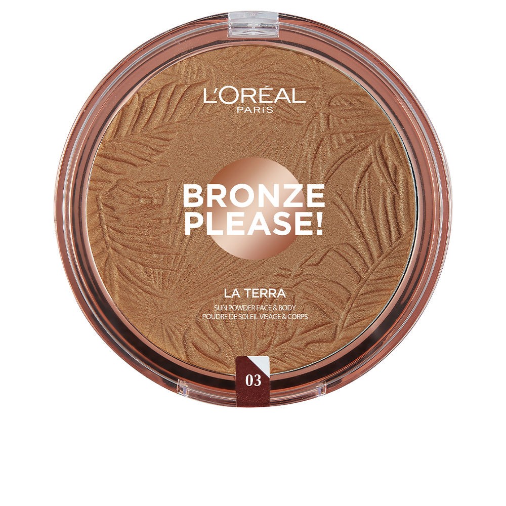 LOral Paris BRONZE PLEASE la terra 03medium caramel 18 gr Donna