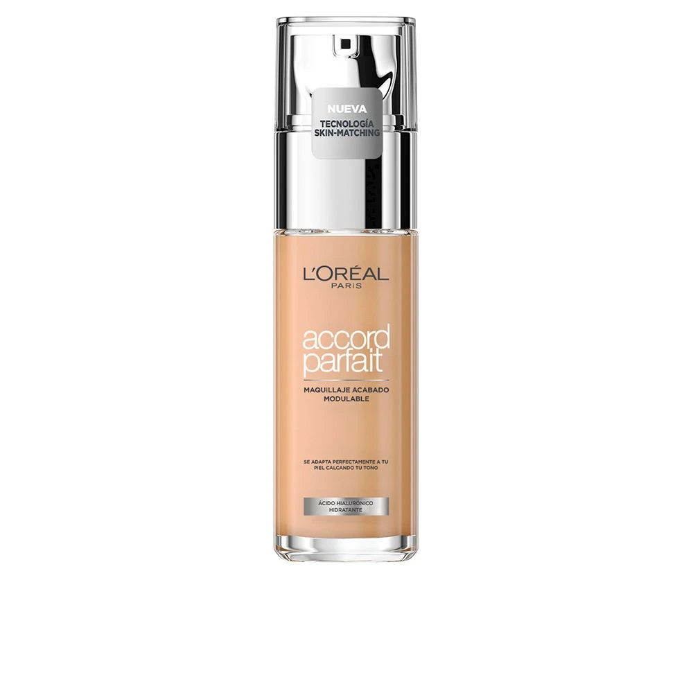 LOral Paris ACCORD PARFAIT foundation hyaluronic acid 3Rbeige rose 30 ml Donna