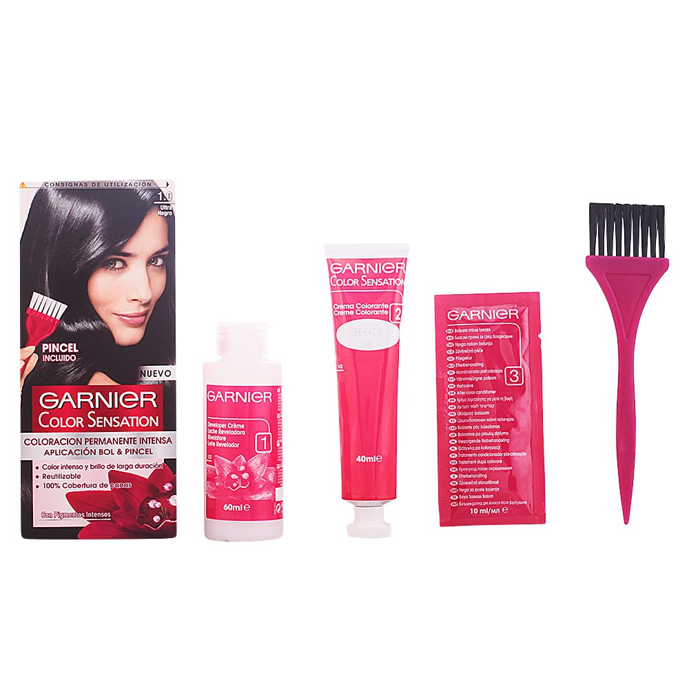 Garnier COLOR SENSATION 1 ultra negro 110 gr Unisex