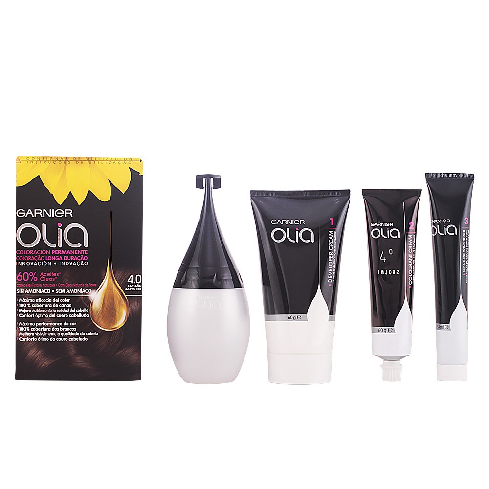 Garnier OLIA Coloracin Permanente 40 Castao 4 pz Unisex