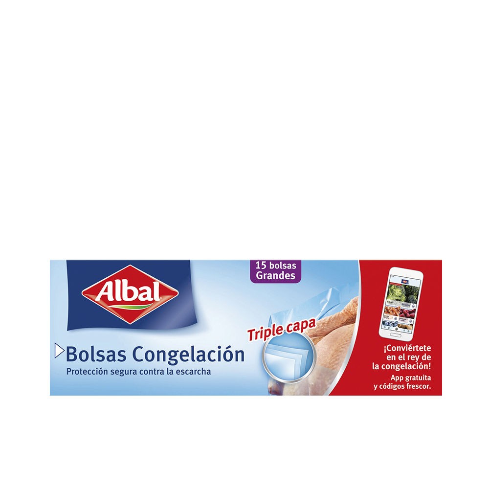 Albal Bolsas Congelacion Grandes Triple Capa 15 U unisex