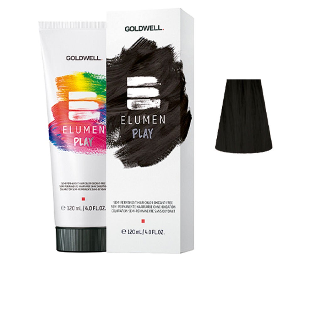 Goldwell ELUMEN PLAY permanent color black 120 ml Unisex