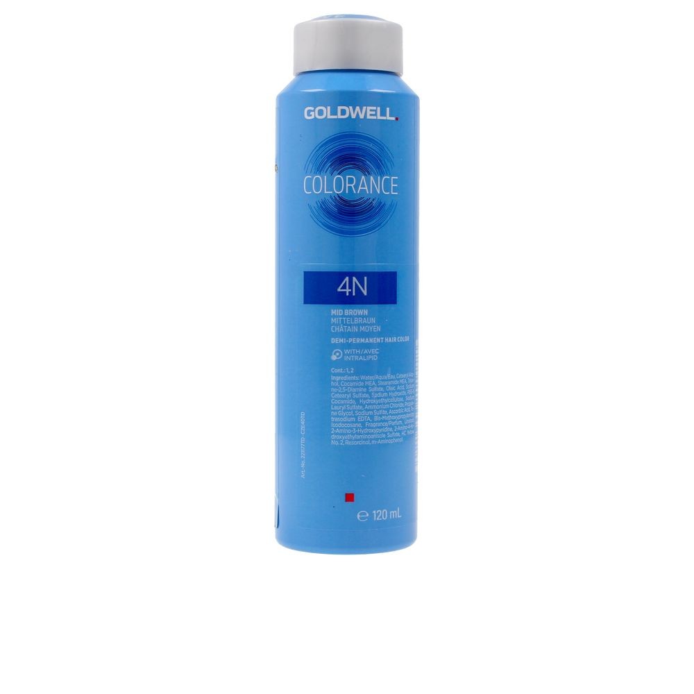 Goldwell COLORANCE demipermanent hair color 4N 120 ml Unisex