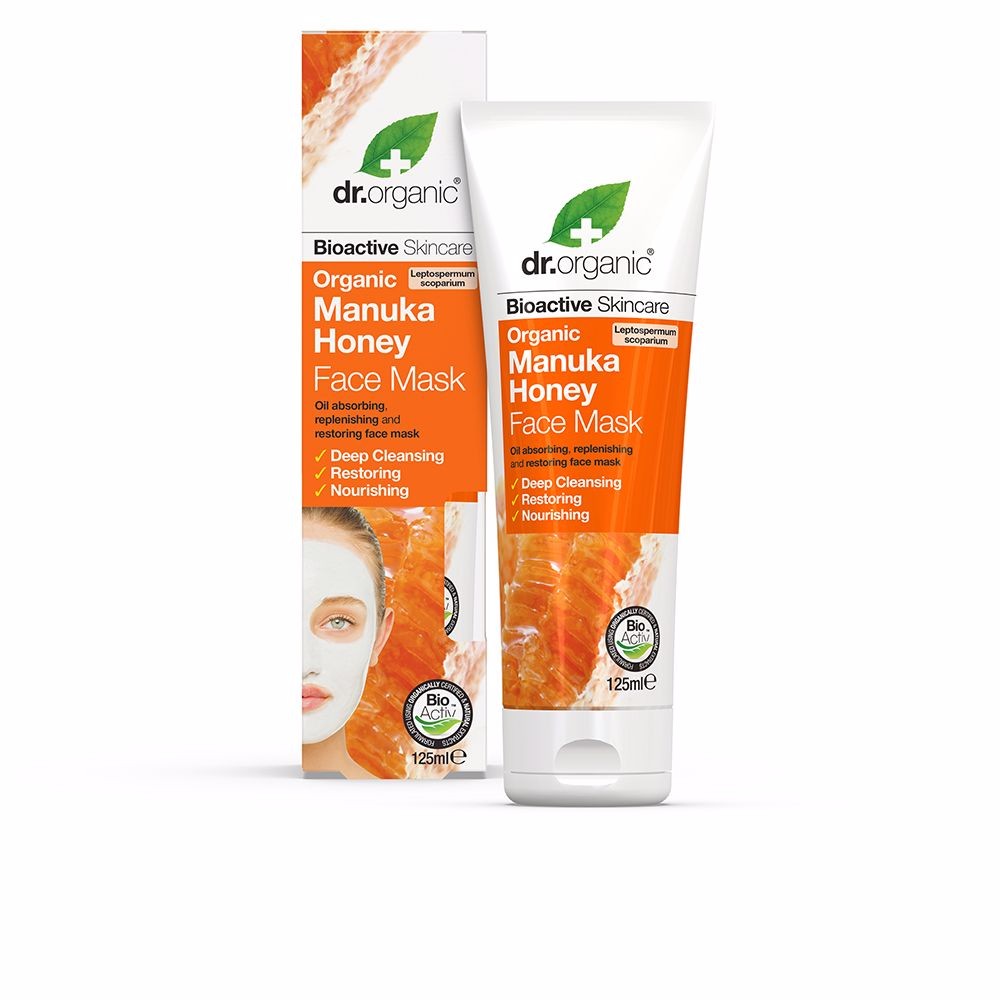 Dr Organic MIEL DE MANUKA mascarilla facial 125 ml Unisex
