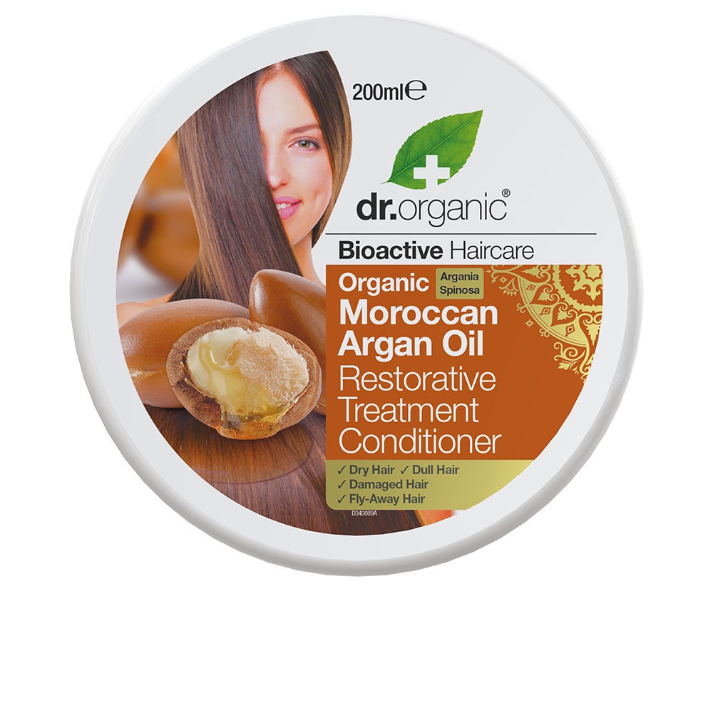 Dr Organic Moroccan Argan Oil Hair Treatment Conditioner 200ml Unisex