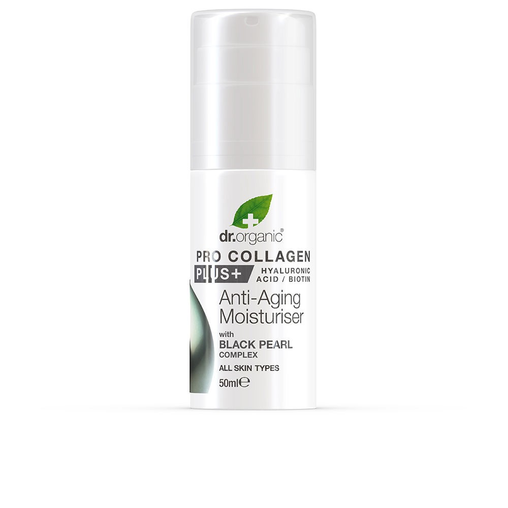 Dr Organic PRO COLLAGEN black pearl antiaging cream 50ml donna