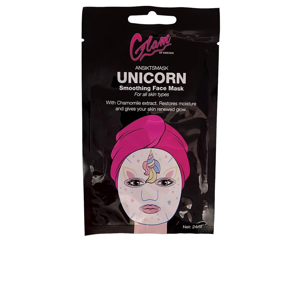 Glam Of Sweden UNICORN smoothing face mask 24ml donna 24ml