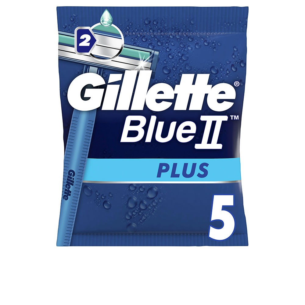 Gillette BLUE II PLUS rasoio usa e getta lama 5 unit unisex