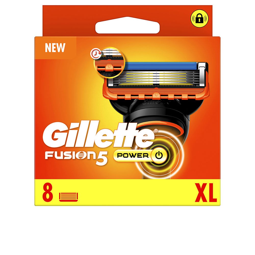 Gillette FUSION 5 POWER charger 8 refills unisex