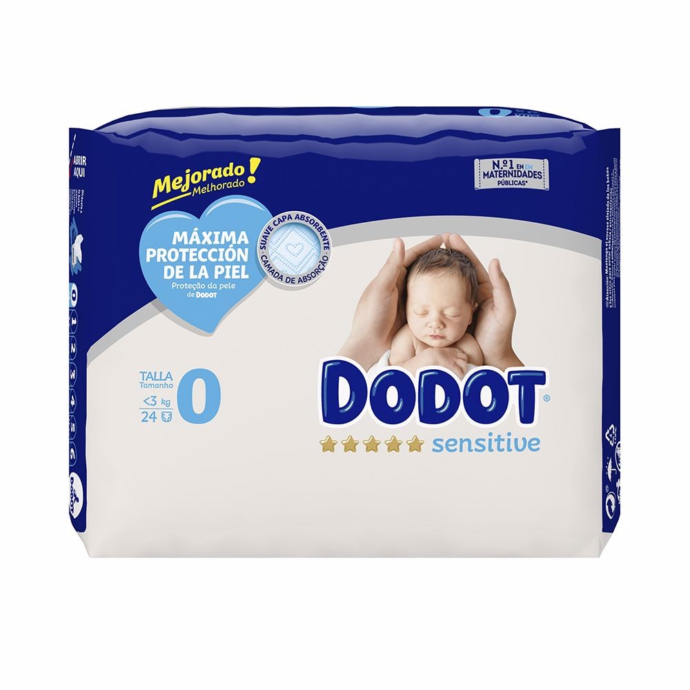 Dodot DODOT SENSITIVE RN T0 paales menos 3 kg 24 u unisex 24u