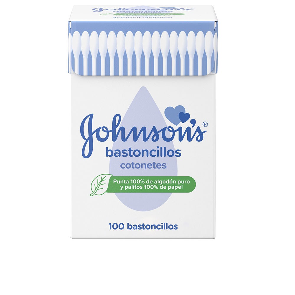 Johnsons Johnsons Baby Bastoncillos para Beb Nios y Adultos con Extremos de Algodn 100 puro 100 unit unisex