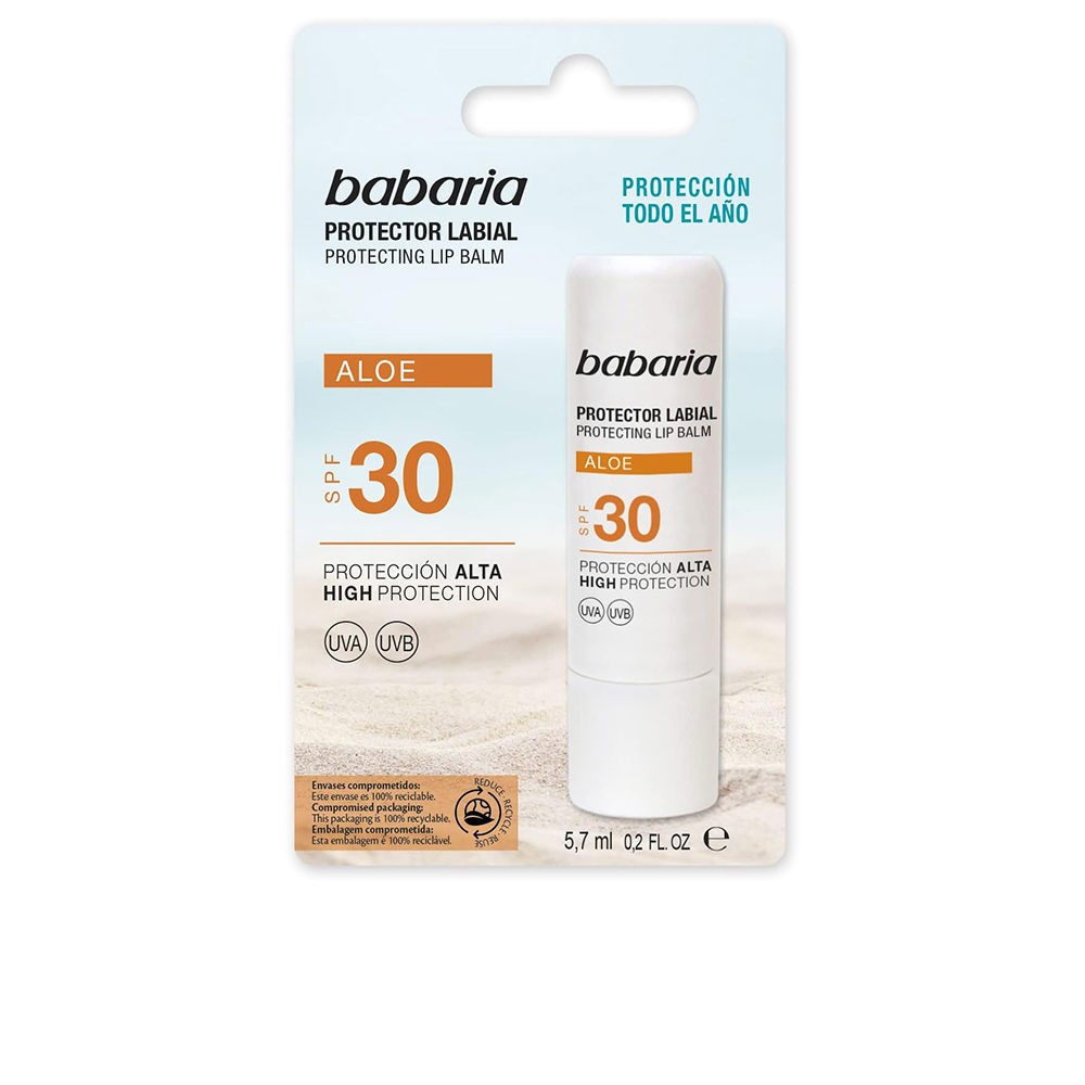 BABARIA ALOE VERA PROTECTOR LABIAL 57ML Unisex
