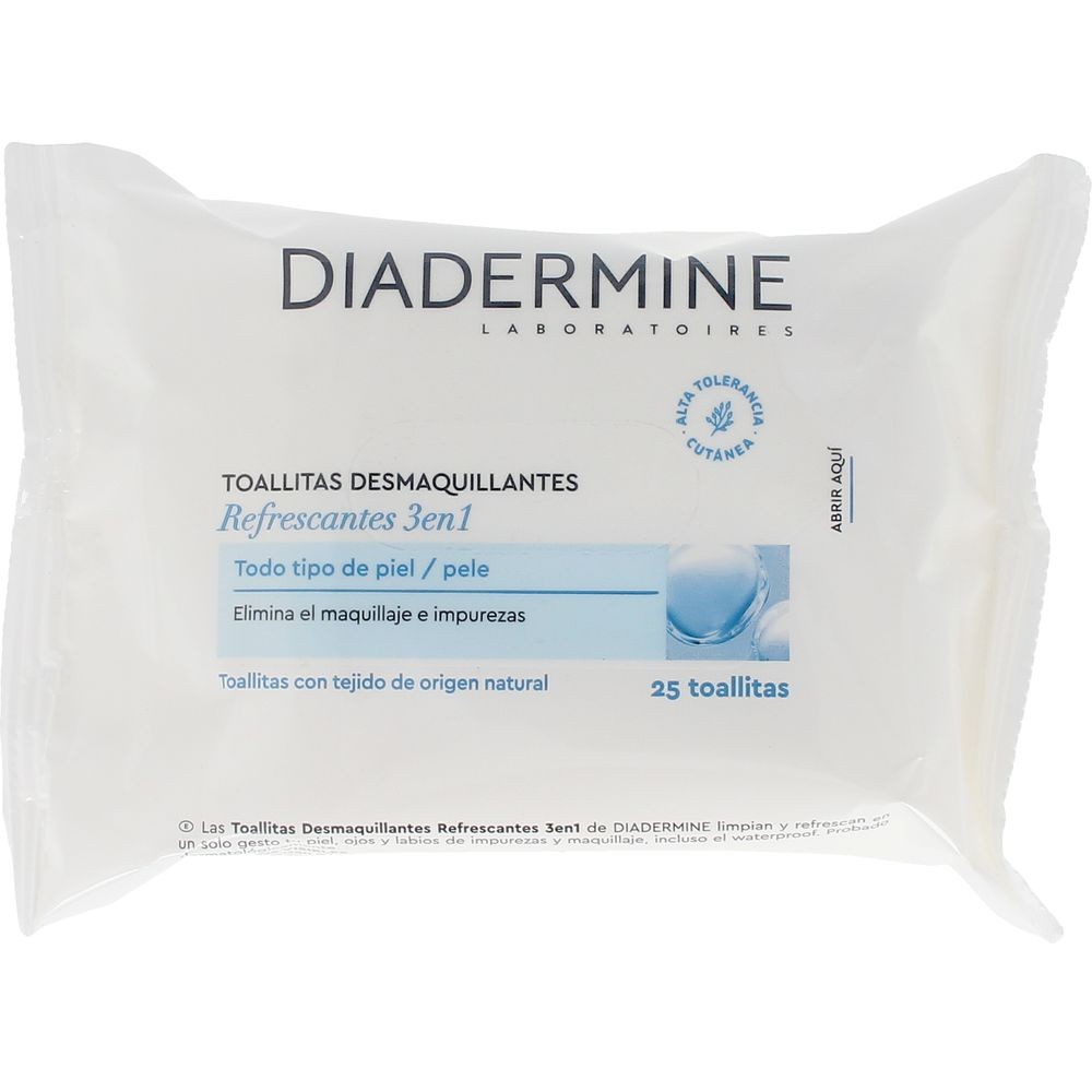 Diadermine MAKEUP REMOVER WIPES for normalcombination skin 25 unit donna